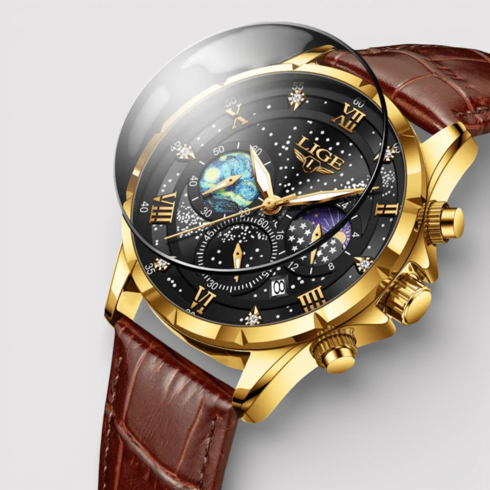 Lorenzi & Montague | The Celestial – Moonphase Chronograph