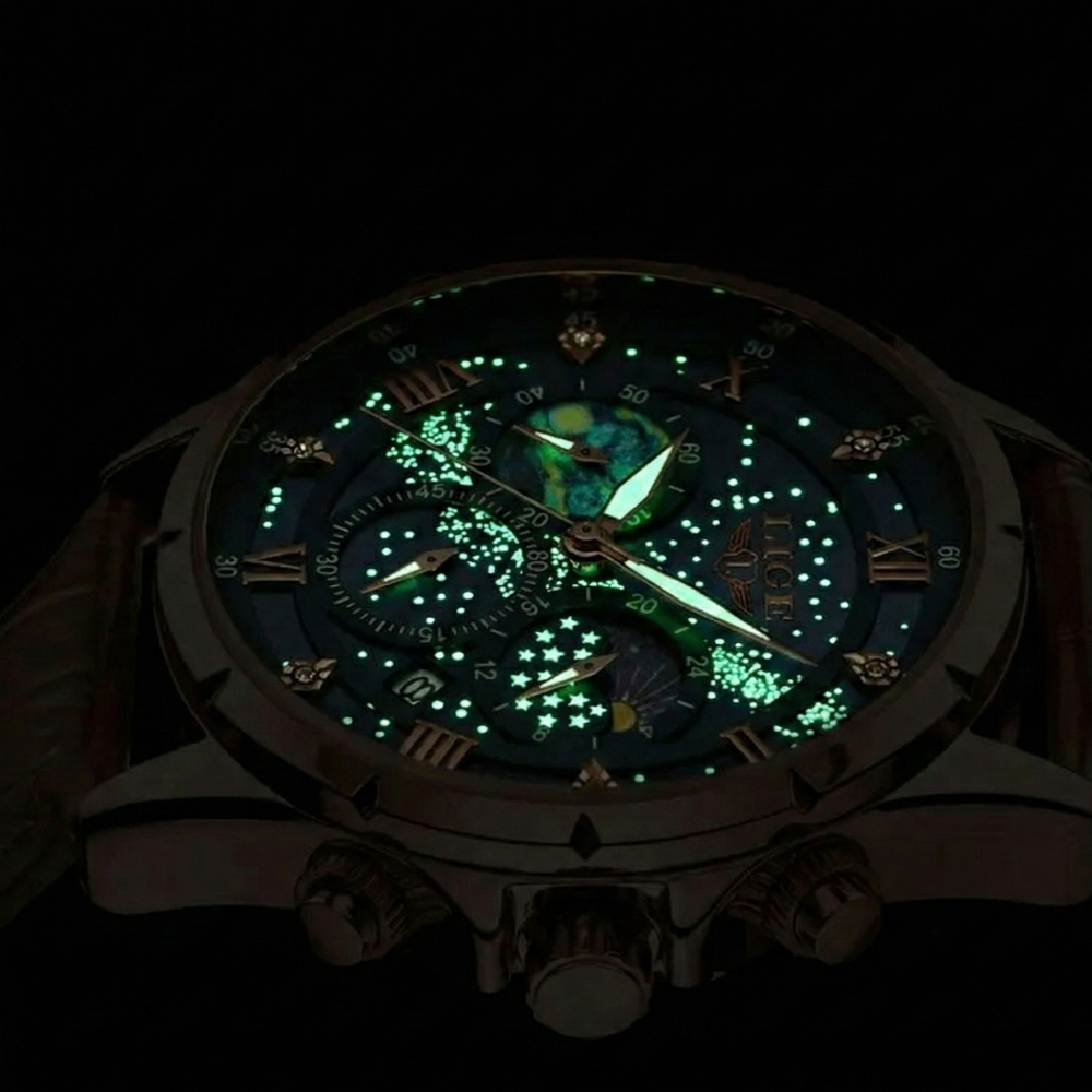 Lorenzi & Montague | The Celestial – Moonphase Chronograph